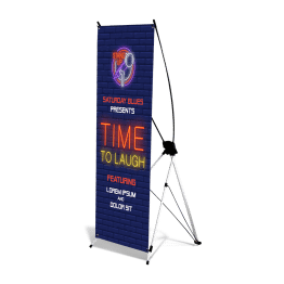X-Style Collapsible Outdoor Banner Stands