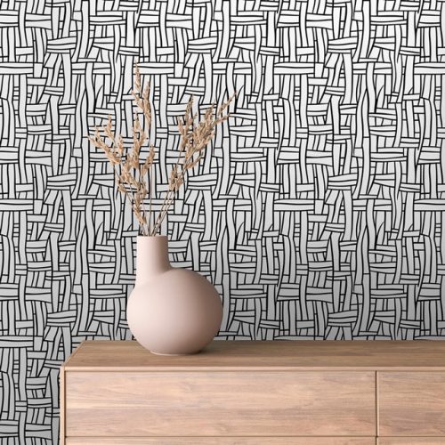 Interior Design Mural Wall Fabric Vinyl