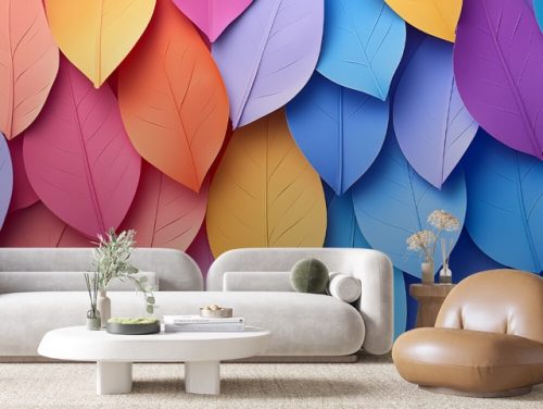 Interior Design Mural Wall Fabric Vinyl