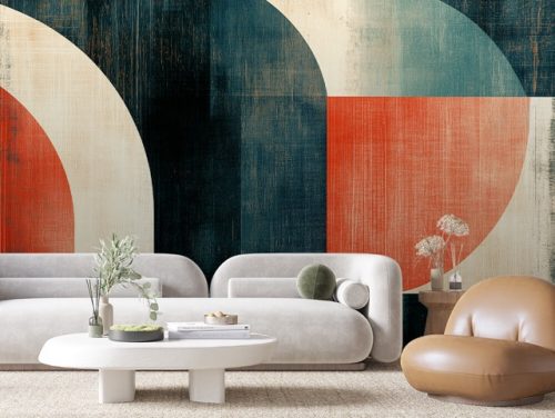 Interior Design Mural Wall Fabric Vinyl