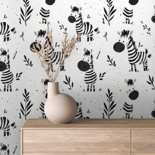 Interior Design Mural Wall Fabric Vinyl